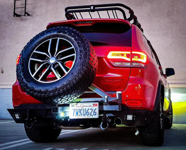 Universal Swing Out Tire Carrier by 6 Monkeys Upfit Parts